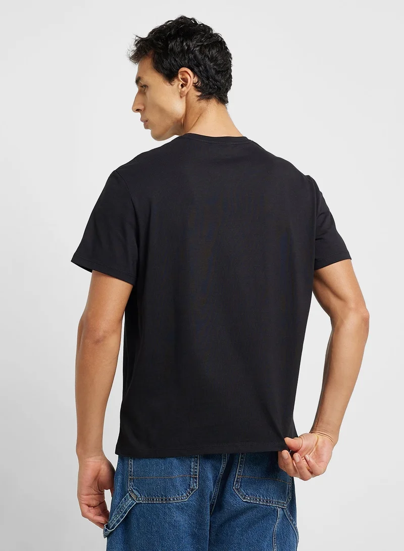 Calvin Klein Jeans Graphic Crew Neck T-Shirt
